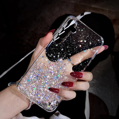 Starry Sky Glitter Case for Samsung Galaxy A56 – Stylish &amp; Durable Protection