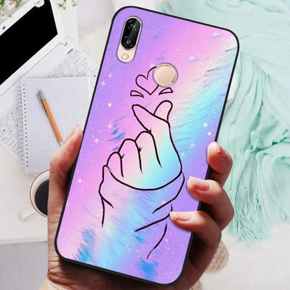 Cute Cartoon Animal Phone Case for Huawei P20 Lite – Ultra Thin Soft Silicone Cover