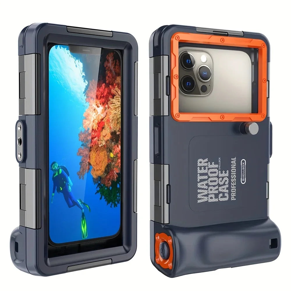 Waterproof Diving Phone Case with Lanyard – 15m/50ft Premium Protective Housing
