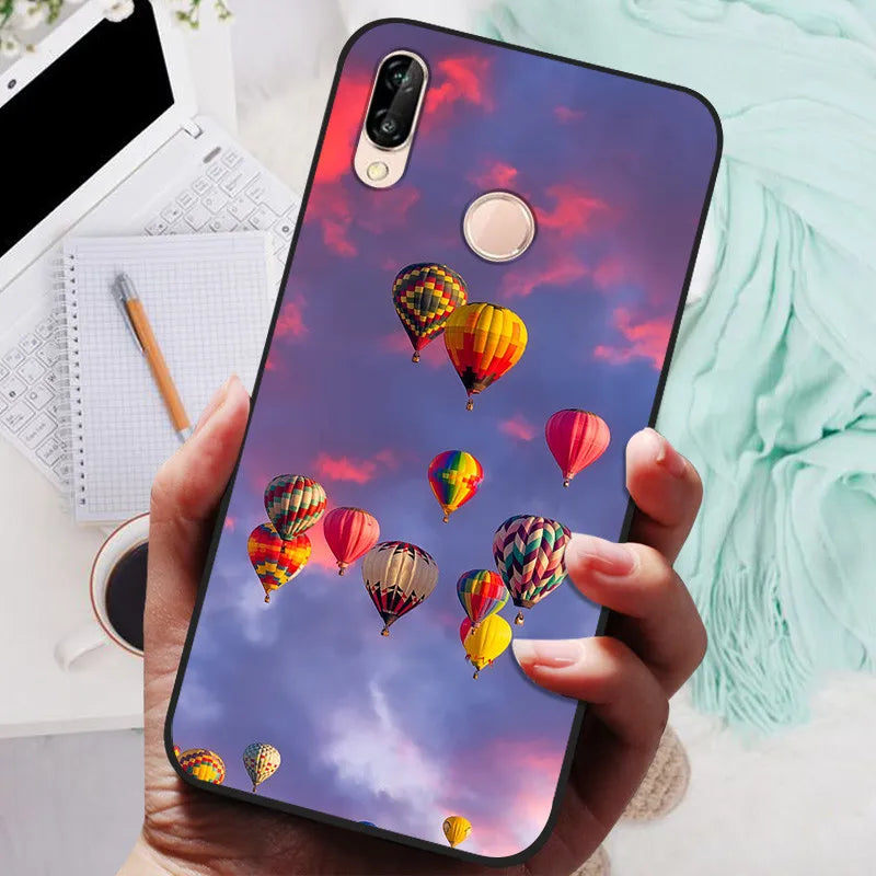 Cute Cartoon Animal Phone Case for Huawei P20 Lite – Ultra Thin Soft Silicone Cover